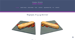 Desktop Screenshot of happy-snack.com