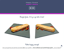 Tablet Screenshot of happy-snack.com